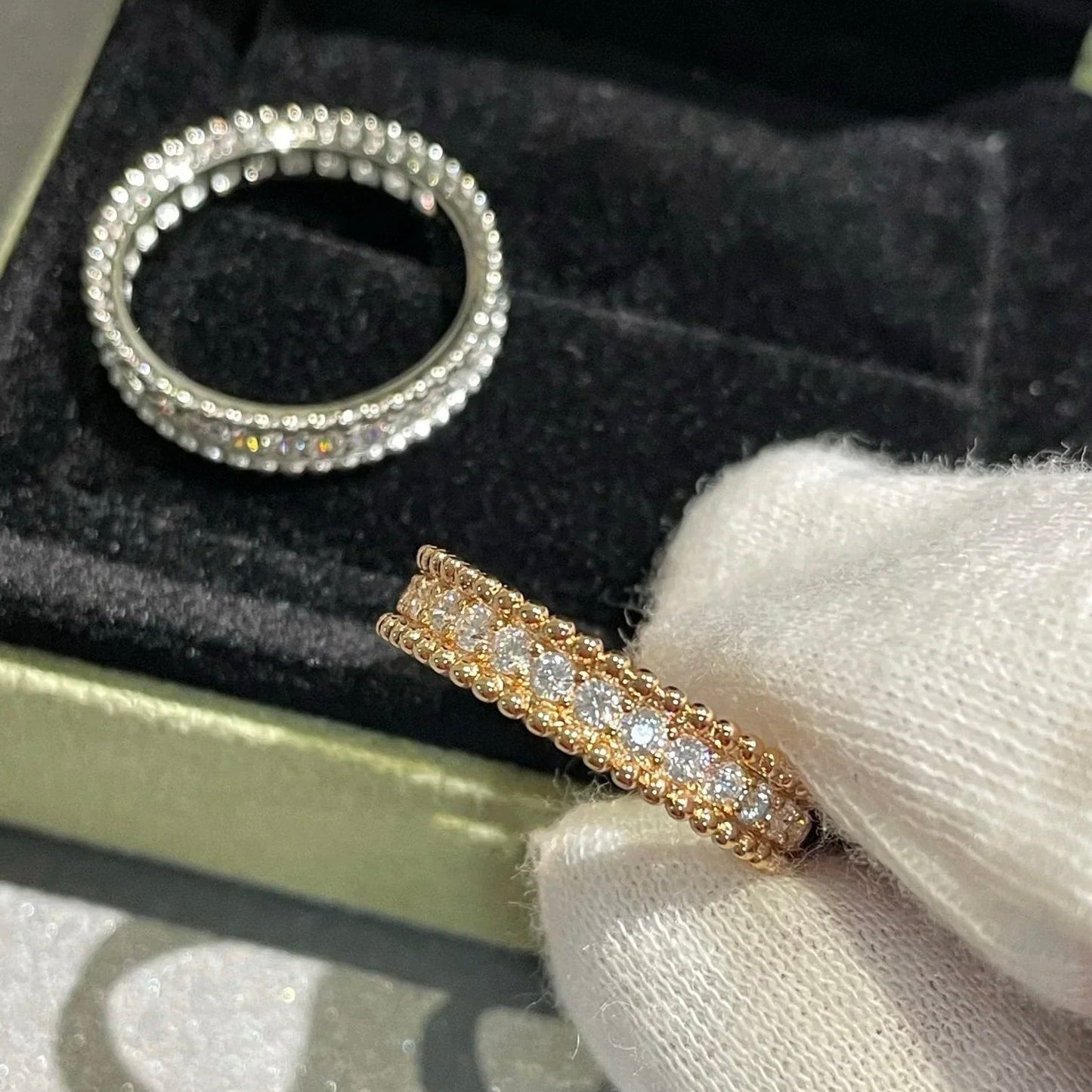 [Triumph Jewelry]PERLEE DIAMOND ROSE GOLD RING