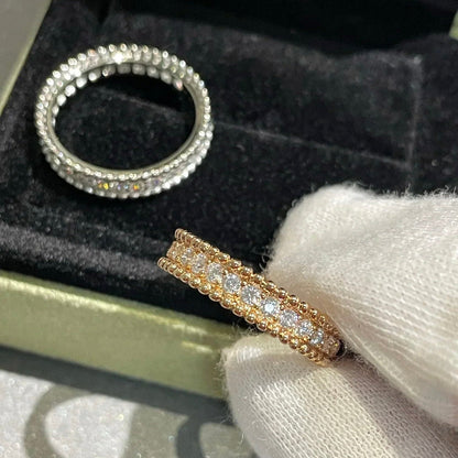 [Triumph Jewelry]PERLEE DIAMOND ROSE GOLD RING