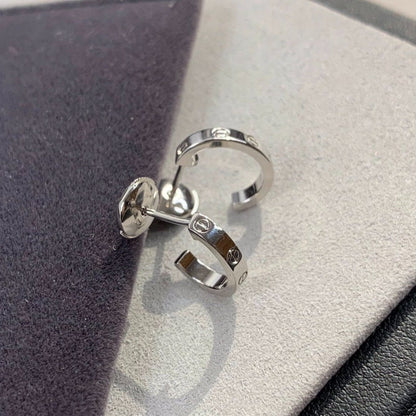 [Triumph Jewelry]LOVE EARRINGS 2.65MM SILVER