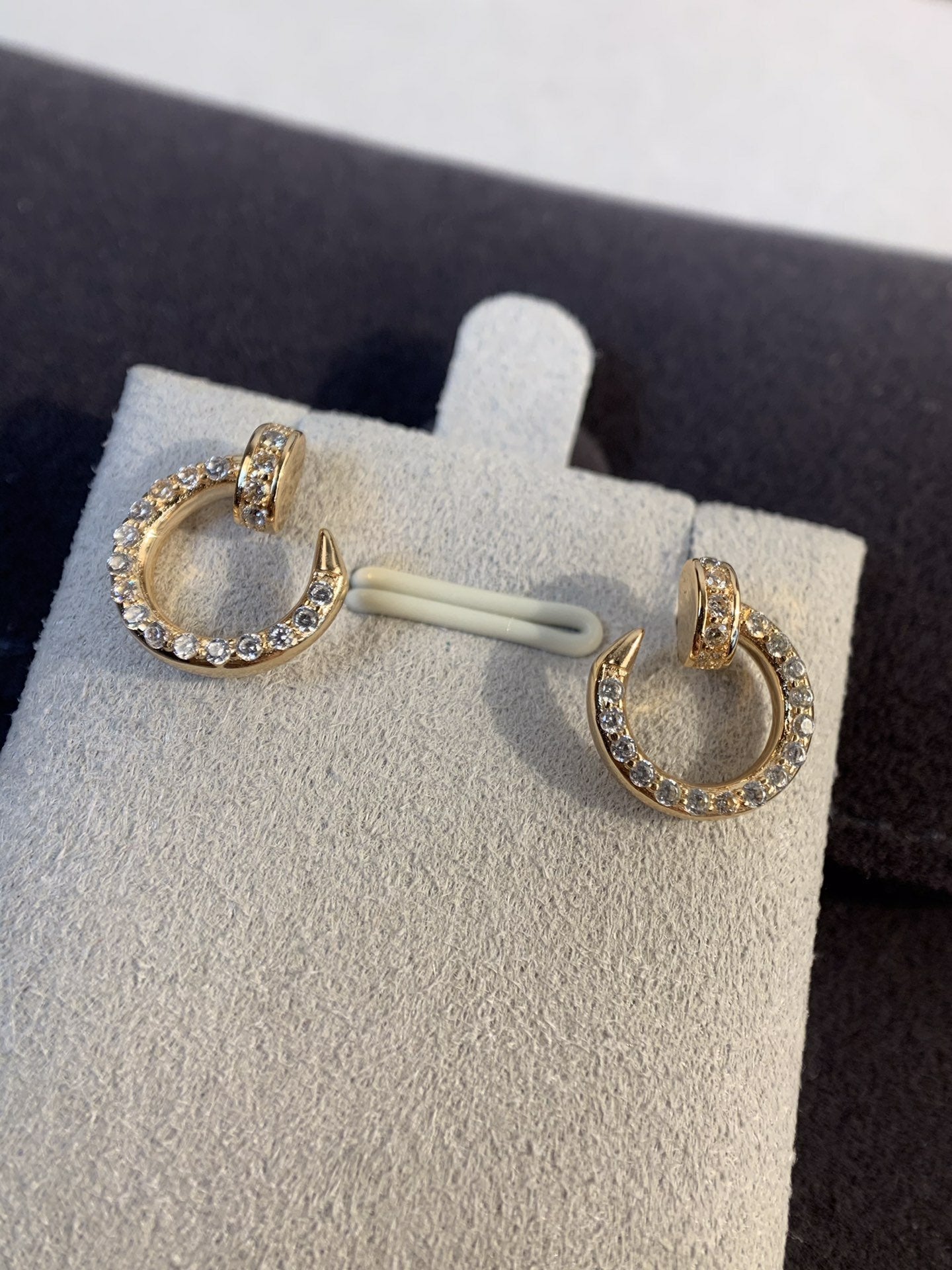 [Triumph Jewelry]JUSTE EARRINGS GOLD DIAMONDS