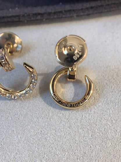 [Triumph Jewelry]JUSTE EARRINGS GOLD DIAMONDS