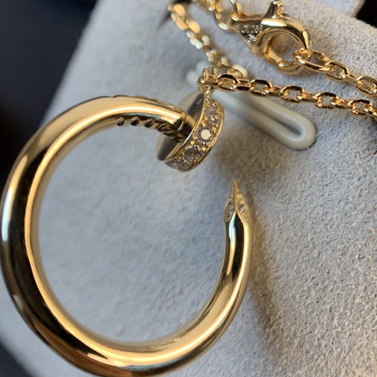 [Triumph Jewelry]JUSTE NECKLACE PINK GOLD