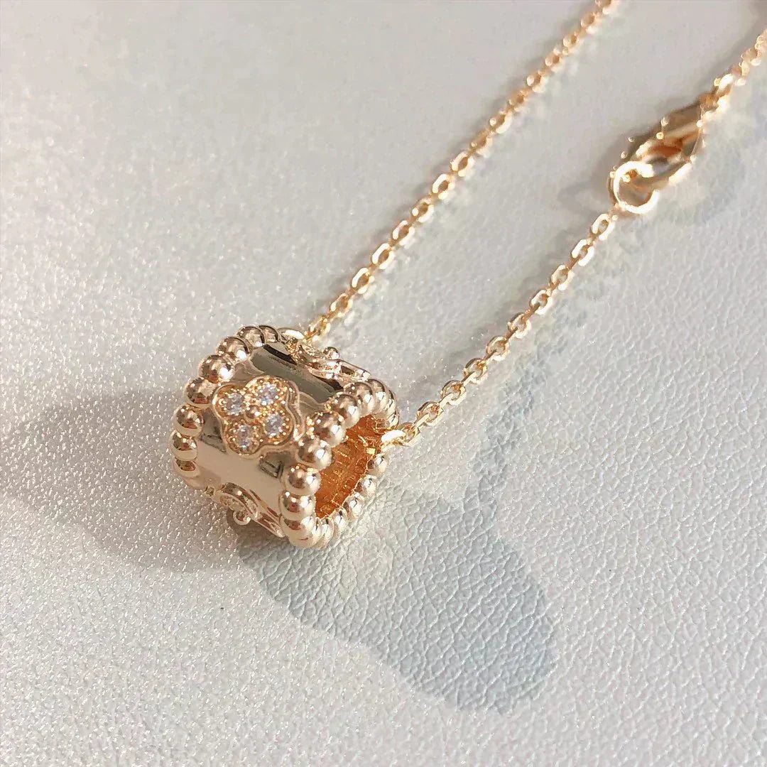 [Triumph Jewelry]PERLEE PEDANT NECKLACE GOLD / ROSE GOLD