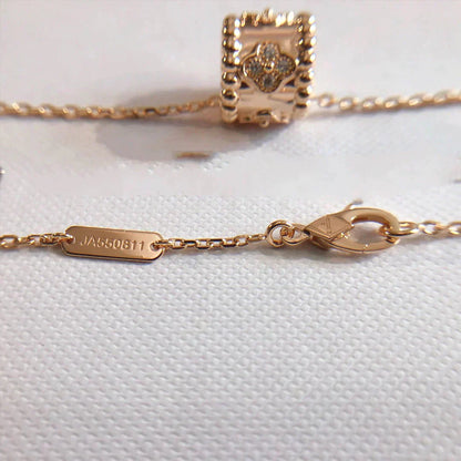 [Triumph Jewelry]PERLEE PEDANT NECKLACE GOLD / ROSE GOLD