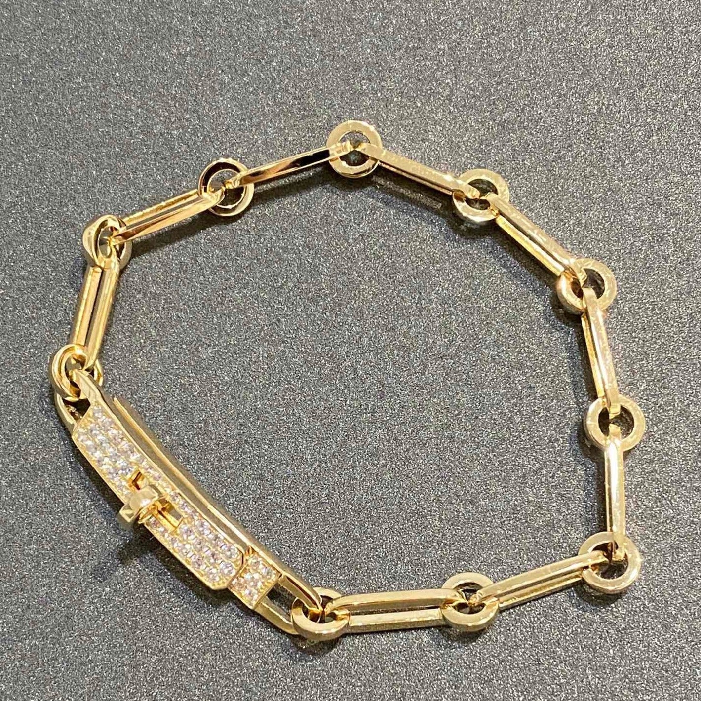 [Triumph Jewelry]CHAINE BRACELET SMALL MODEL DIAMOND
