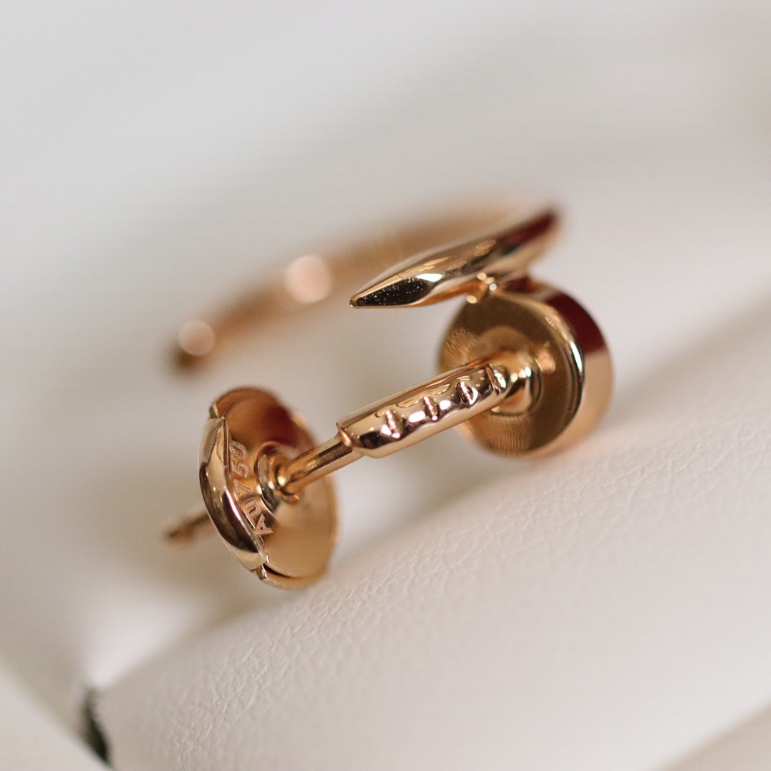 [Triumph Jewelry]JUSTE EARRINGS PINK GOLD