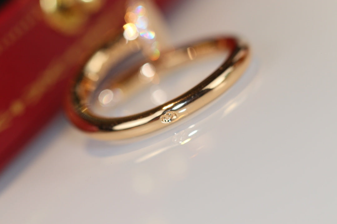 [Triumph Jewelry]JUSTE RING 2.65MM GOLD DIAMOND