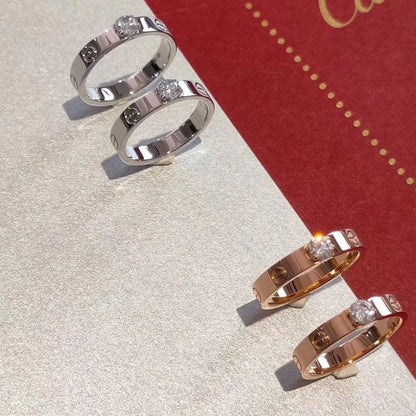 [Triumph Jewelry]LOVE RING 3.6MM 1 BIG DIAMOND