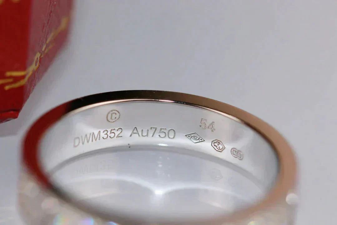 [Triumph Jewelry]LOVE RING 3.6MM DIAMOND PAVED