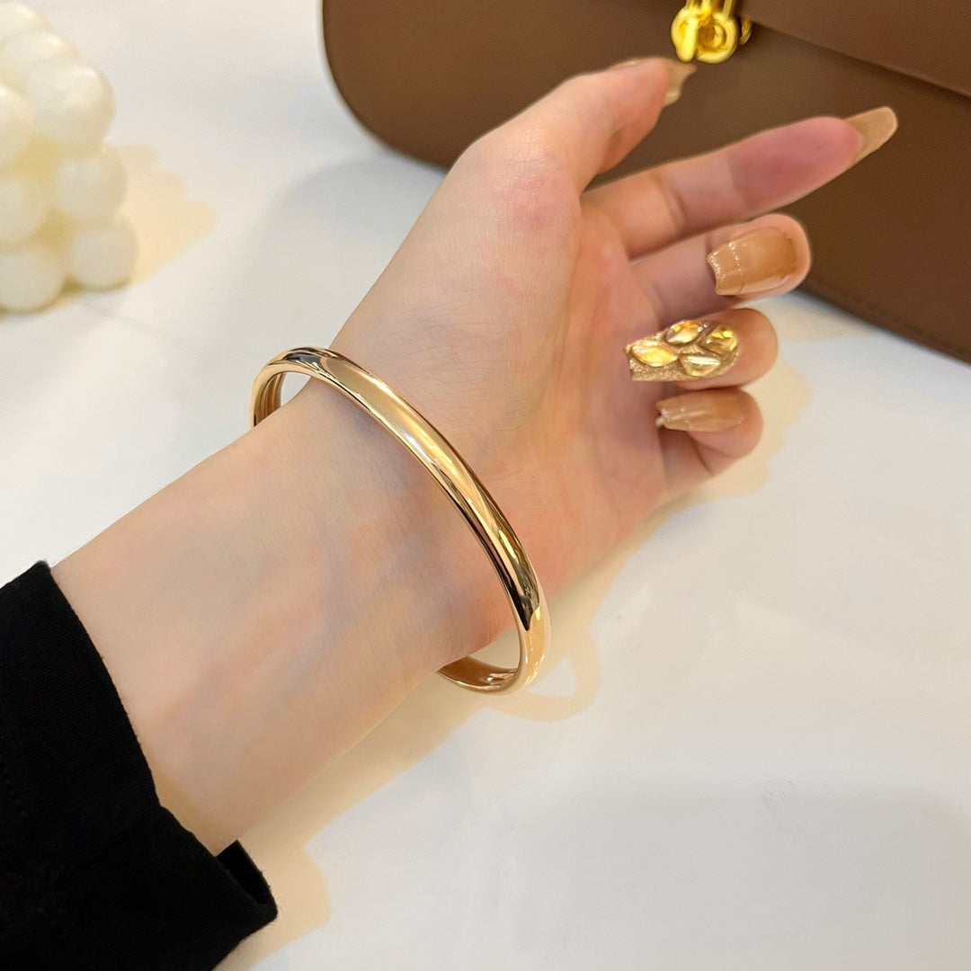 [Triumph Jewelry]PANTHERE GOLD DIAMOND OPEN BRACELET