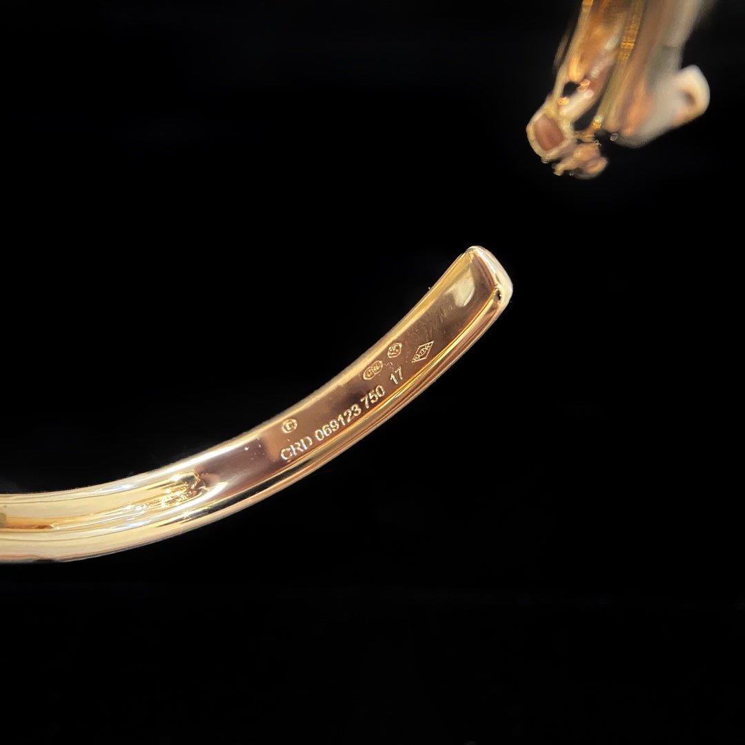 [Triumph Jewelry]PANTHERE GOLD OPEN BRACELET
