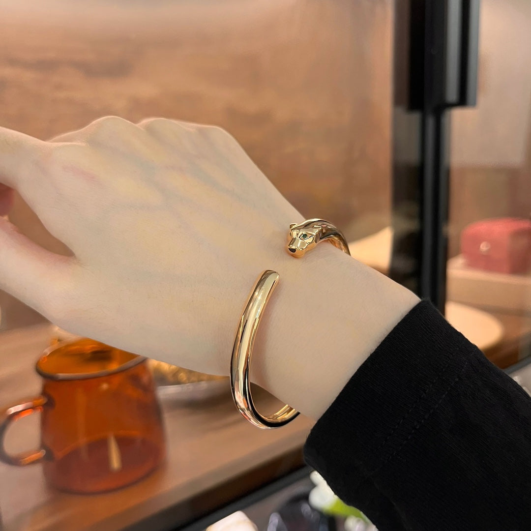 [Triumph Jewelry]PANTHERE GOLD OPEN BRACELET