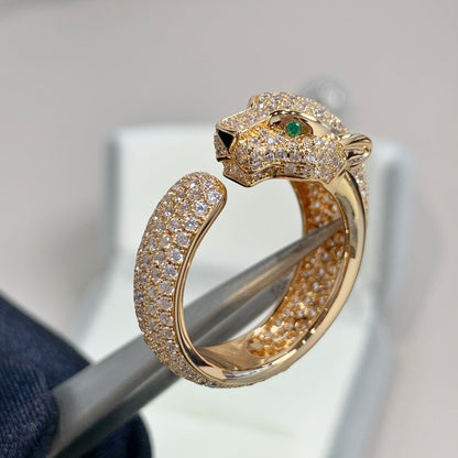 [Triumph Jewelry]PANTHERE PINK GOLD DIAMOND RING
