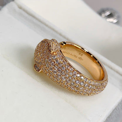 [Triumph Jewelry]PANTHERE PINK GOLD DIAMOND RING