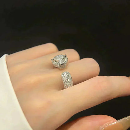 [Triumph Jewelry]PANTHERE 5.5MM ALL DIAMOND RING