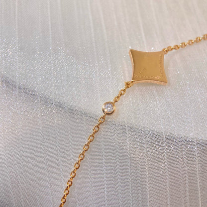 [Triumph Jewelry]COLOR STAR PINK GOLD DIAMOND BRACELET