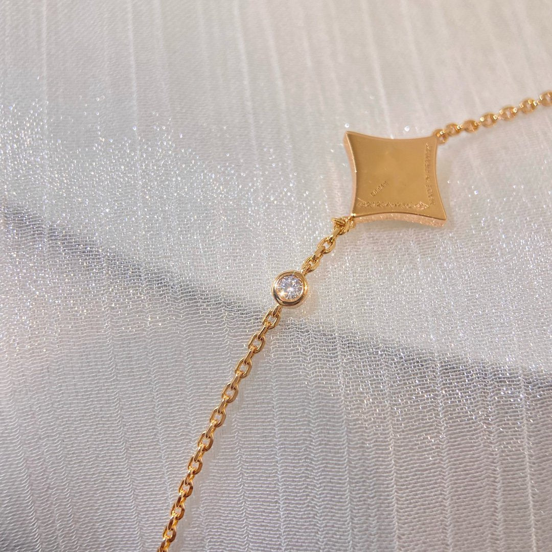 [Triumph Jewelry]COLOR STAR CARNELIAN PINK GOLD DIAMOND BRACELET