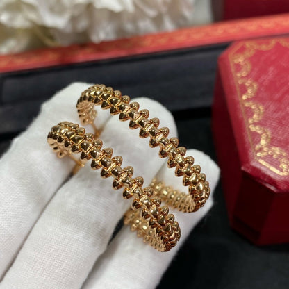 [Triumph Jewelry]CLASH LARGE HOOP EARRINGS
