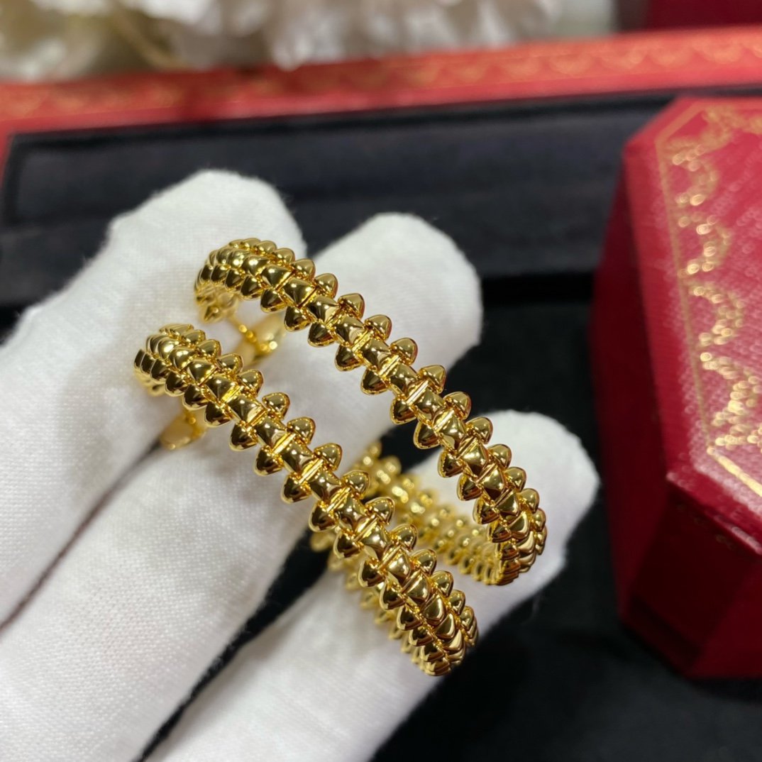 [Triumph Jewelry]CLASH LARGE HOOP EARRINGS