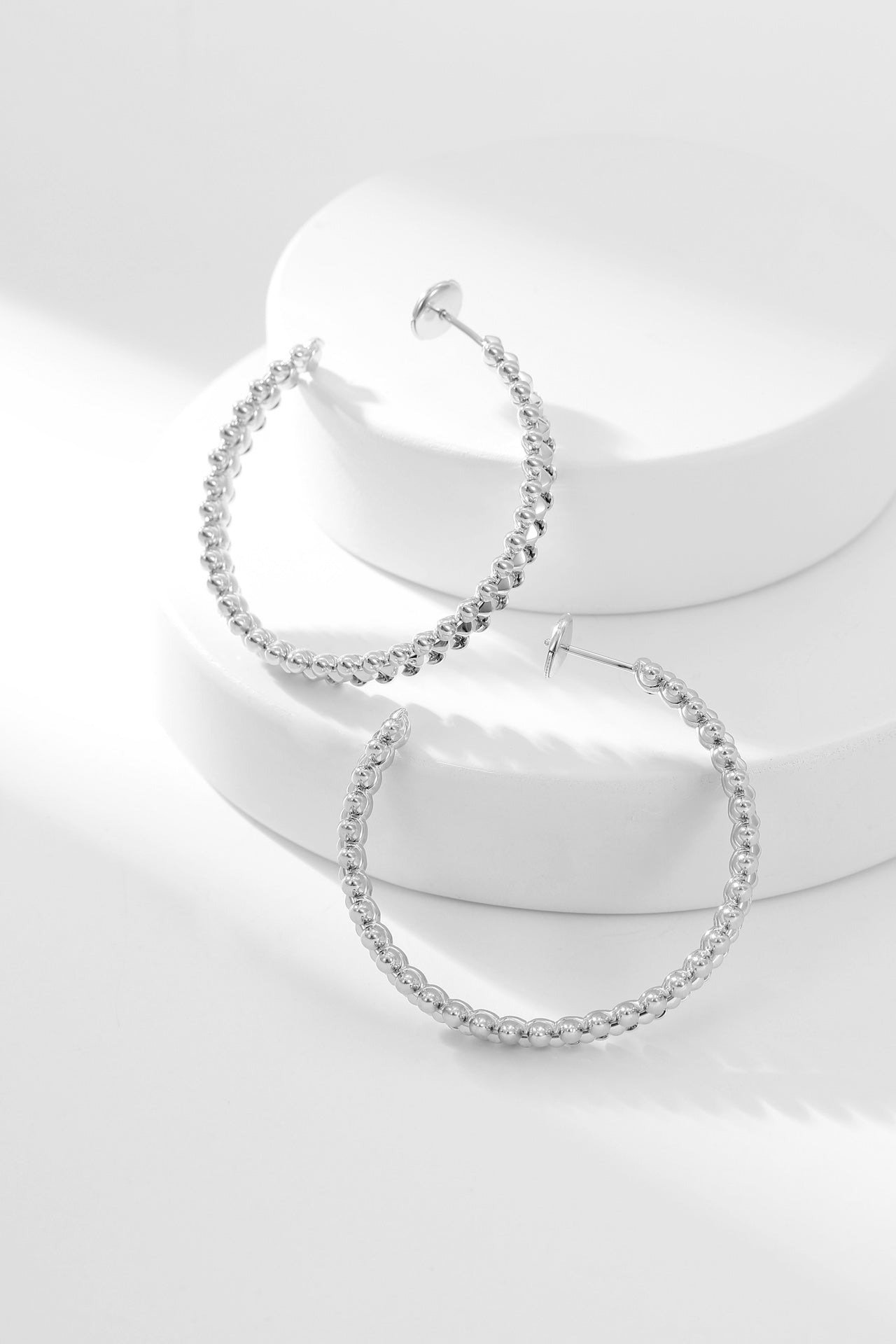 [Triumph Jewelry]CLASH HOOP EARRINGS