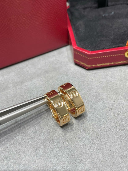 [Triumph Jewelry]LOVE 5.5MM EARRINGS