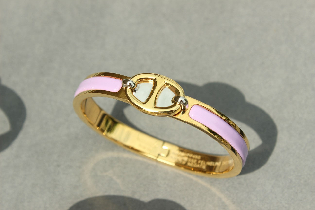 [Triumph Jewelry]CLIC CHAINE GOLD BRACELET