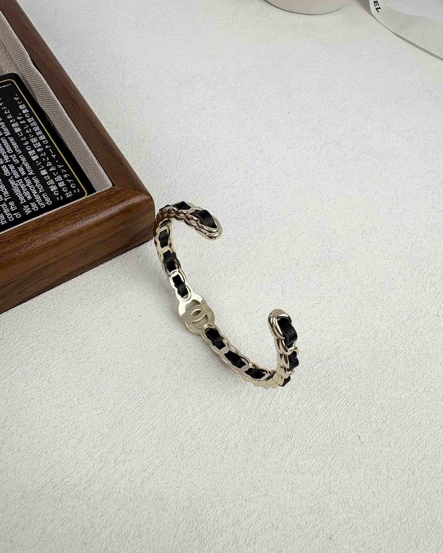 [Triumph Jewelry]Double C Open Bangle