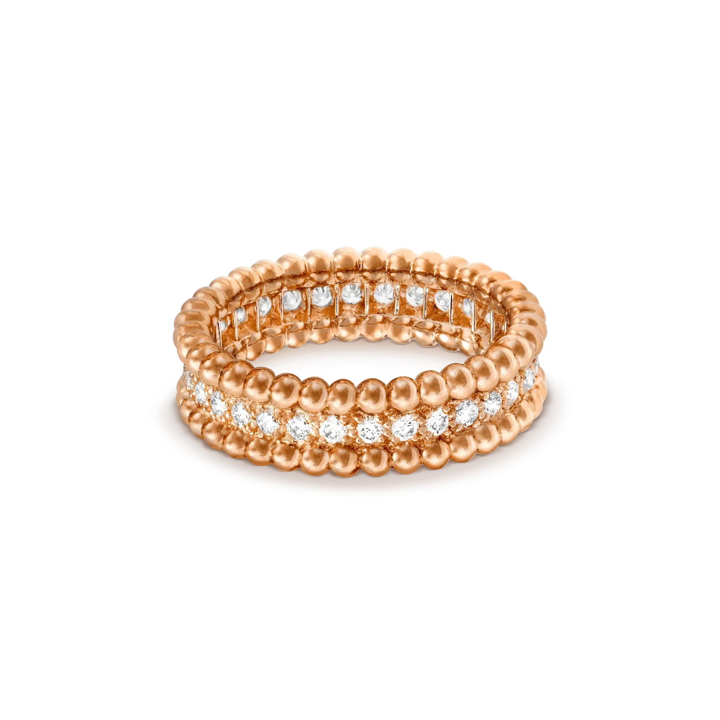 [Triumph Jewelry]PERLEE DIAMOND ROSE GOLD RING