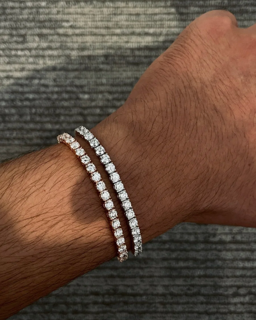 [Triumph Jewelry]  CLASSIC BASEBALL BRACELAT, 52 DIAMOND