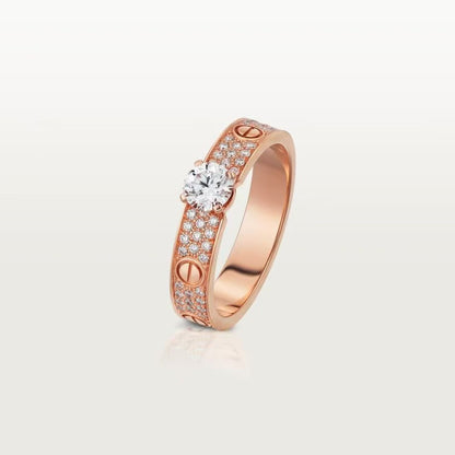 [Triumph Jewelry]Starry Sky Diamond Ring