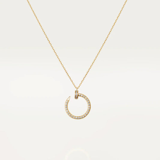 [Triumph Jewelry]JUSTE NECKLACE GOLD DIAMONDS