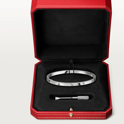 [Triumph Jewelry]LOVE BRACELET 3.65MM 10 DIAMONDS