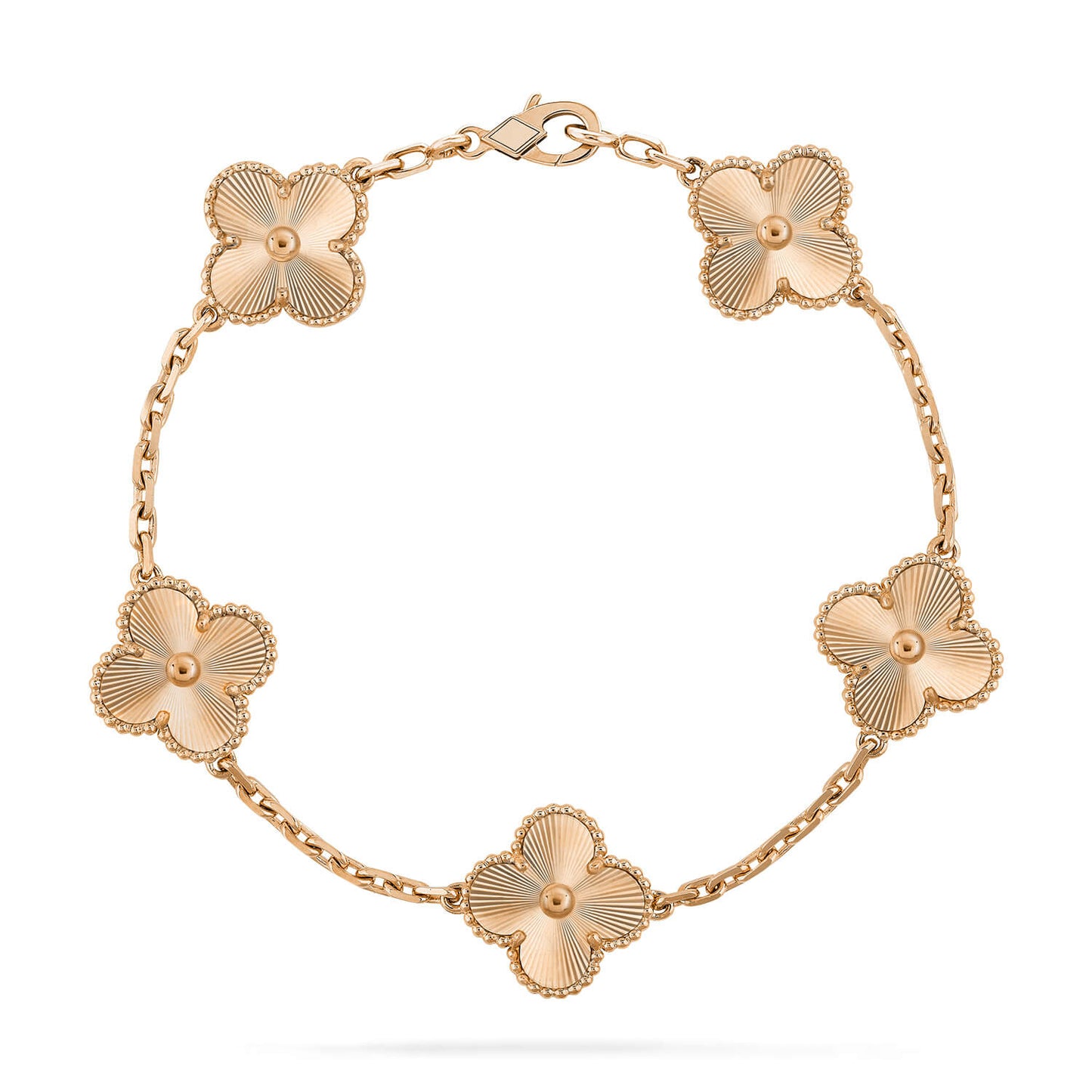 [Triumph Jewelry] CLOVER 5 MOTIF LASER BRACELET COLLECTION