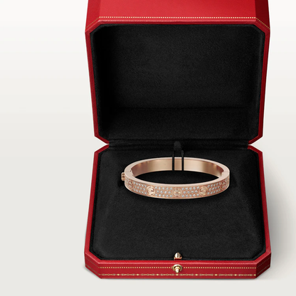[Triumph Jewelry]LOVE BRACELET 6.1MM DIAMOND-PAVED