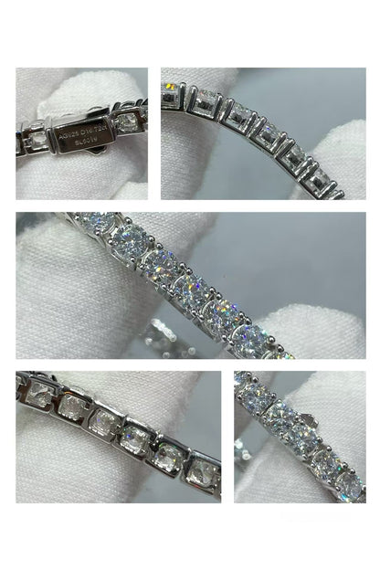 [Triumph Jewelry jewelrys]TENNIS BRACELET WITH FULL DIAMOND SETTING