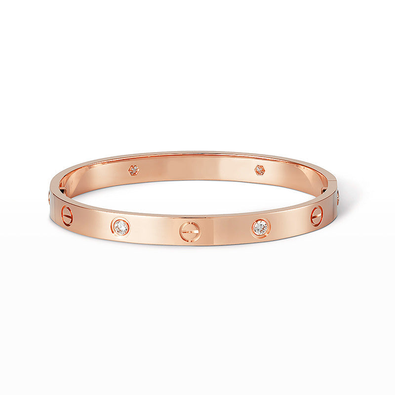 [Triumph Jewelry]LOVE BRACELET 6.1MM 4 DIAMONDS