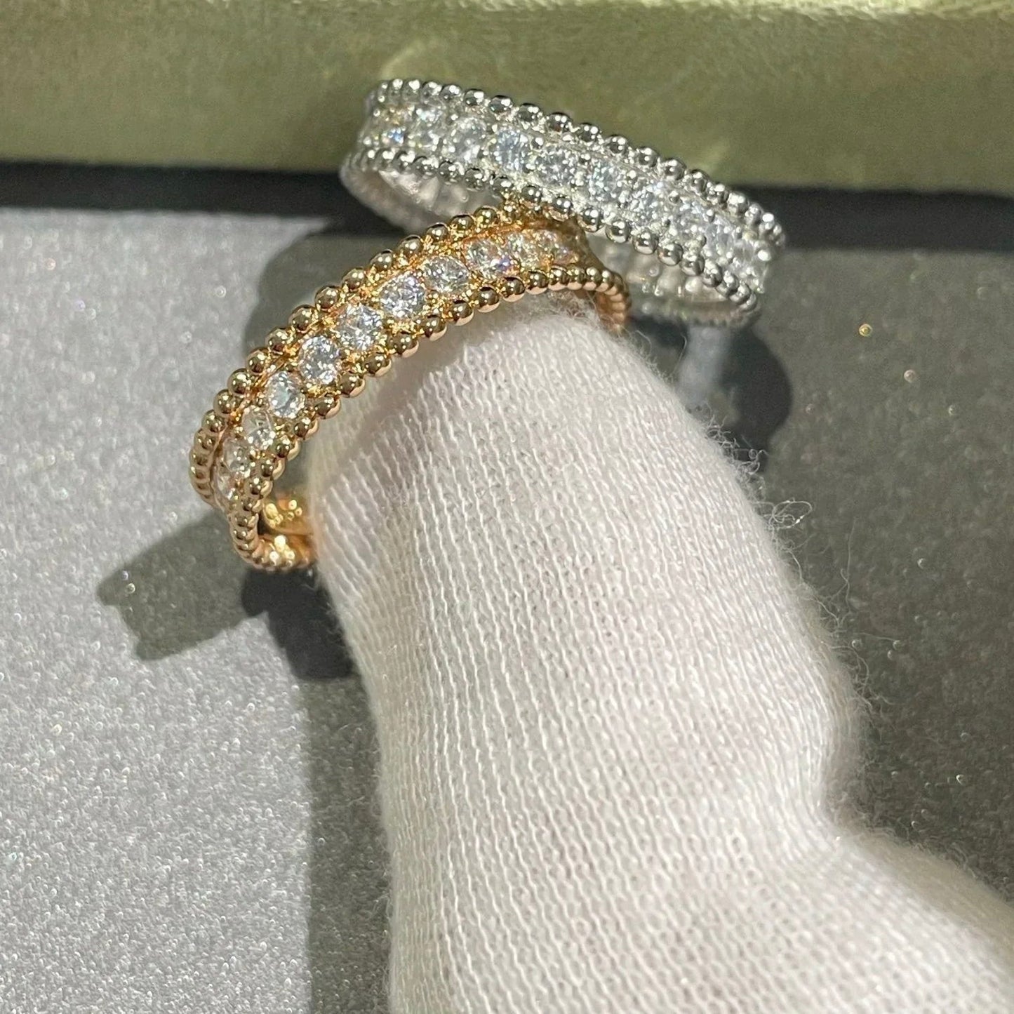 [Triumph Jewelry]PERLEE DIAMOND SILVER RING