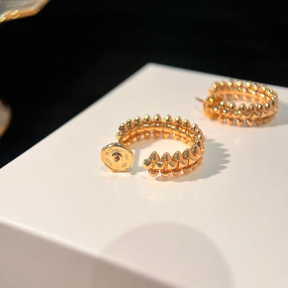 [Triumph Jewelry]CLASH SMALL HOOP EARRINGS