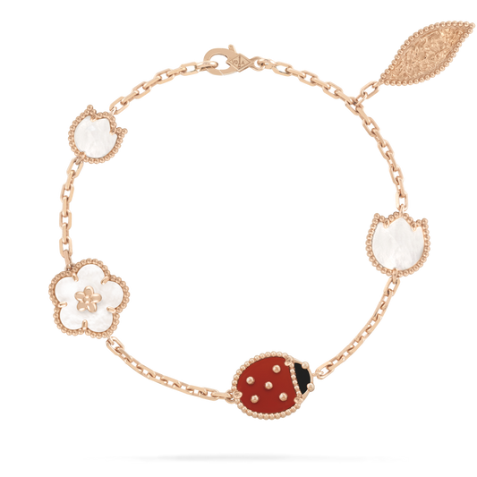 [Triumph Jewelry]LUCKY SPRING 5 MOTIF BRACELET