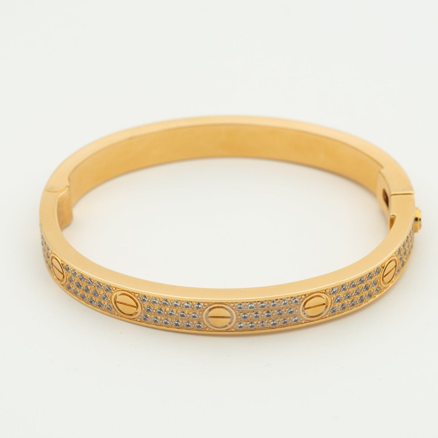 [Triumph Jewelry]LOVE BRACELET 6.1MM DIAMOND-PAVED