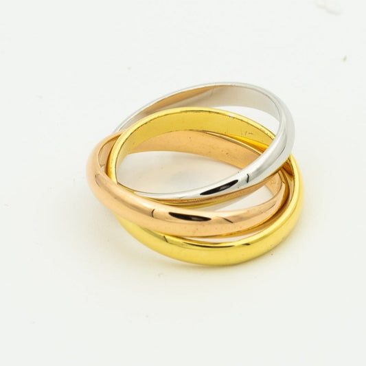 [Triumph Jewelry Jewelry]TRINITY RING GOLD PINK GOLD SILVER