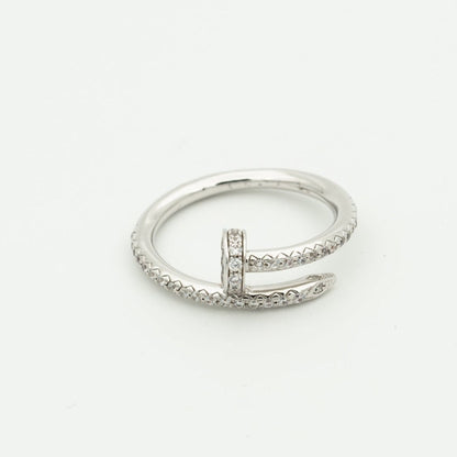 [Triumph Jewelry]JUSTE RING 1.8MM SILVER DIAMONDS
