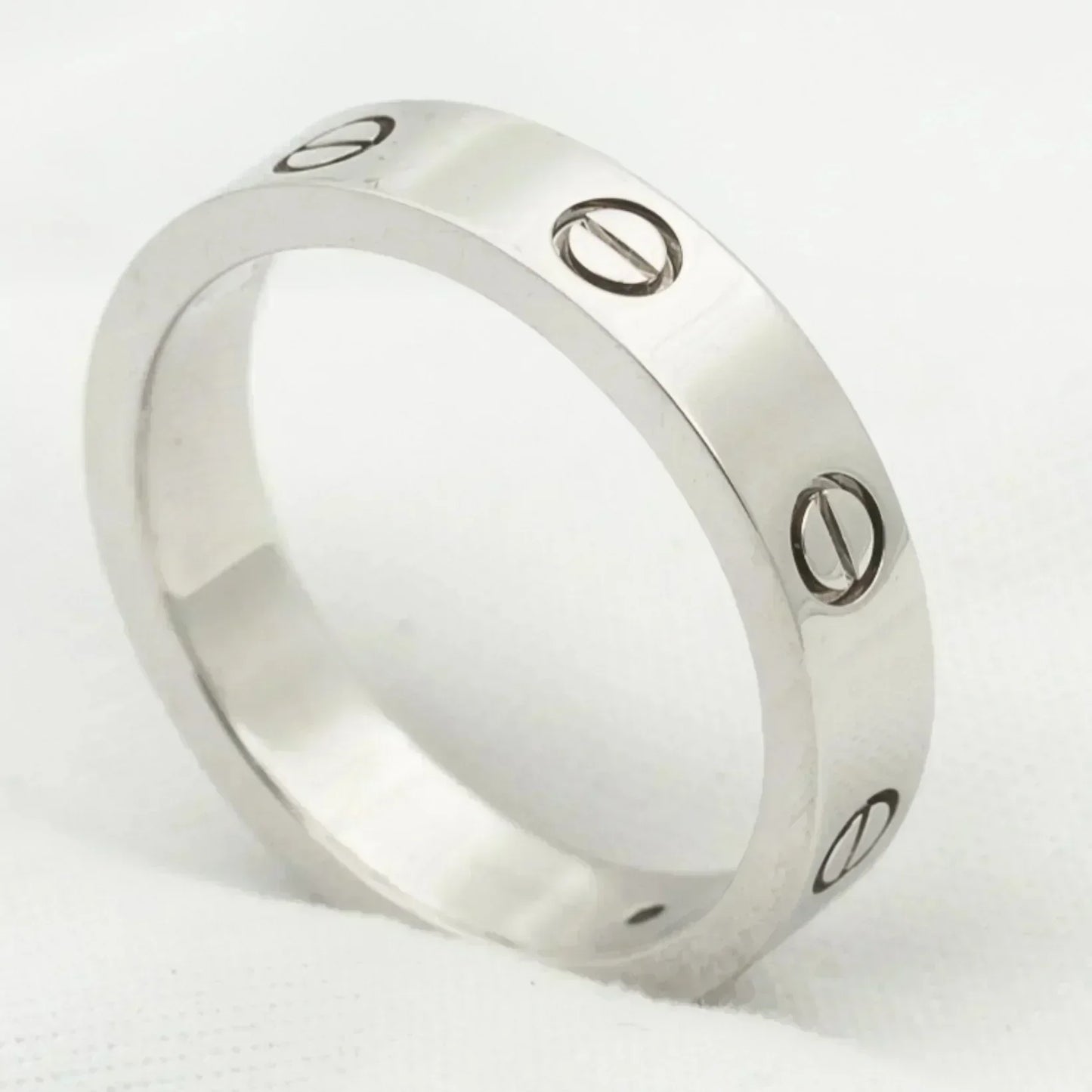 [Triumph Jewelry]LOVE RING 4MM 1 DIAMOND SILVER