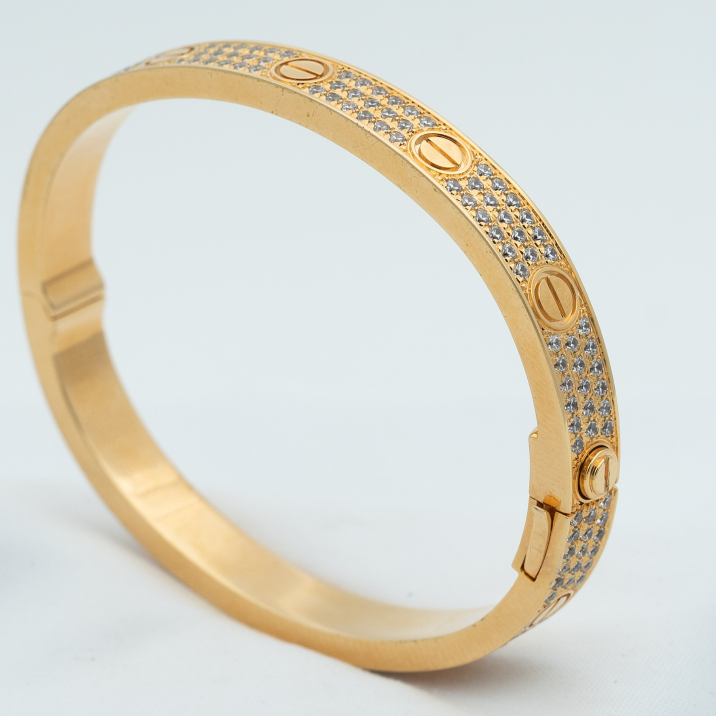 [Triumph Jewelry]LOVE BRACELET 6.1MM DIAMOND-PAVED