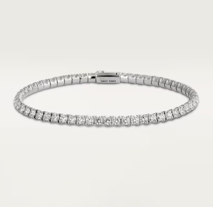 [Triumph Jewelry]  CLASSIC BASEBALL BRACELAT, 52 DIAMOND