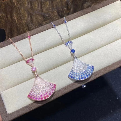 [Triumph Jewelry]DREAM NECKLACE AGATE SILVER DIAMOND