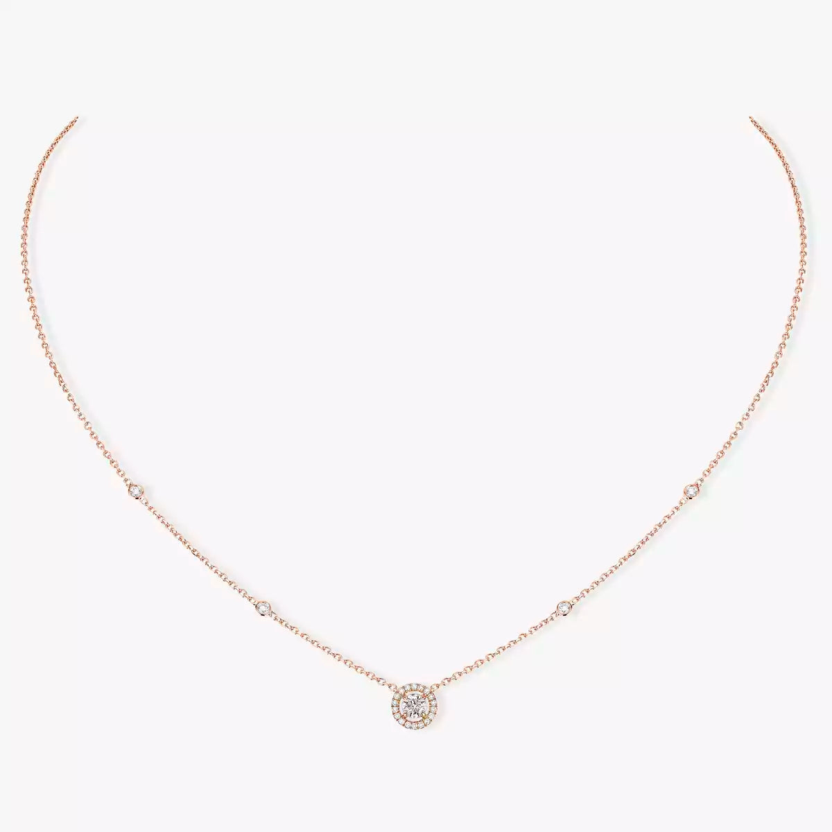 [Triumph Jewelry]Diamond Necklace 0,20ct Brilliant Shape Joy