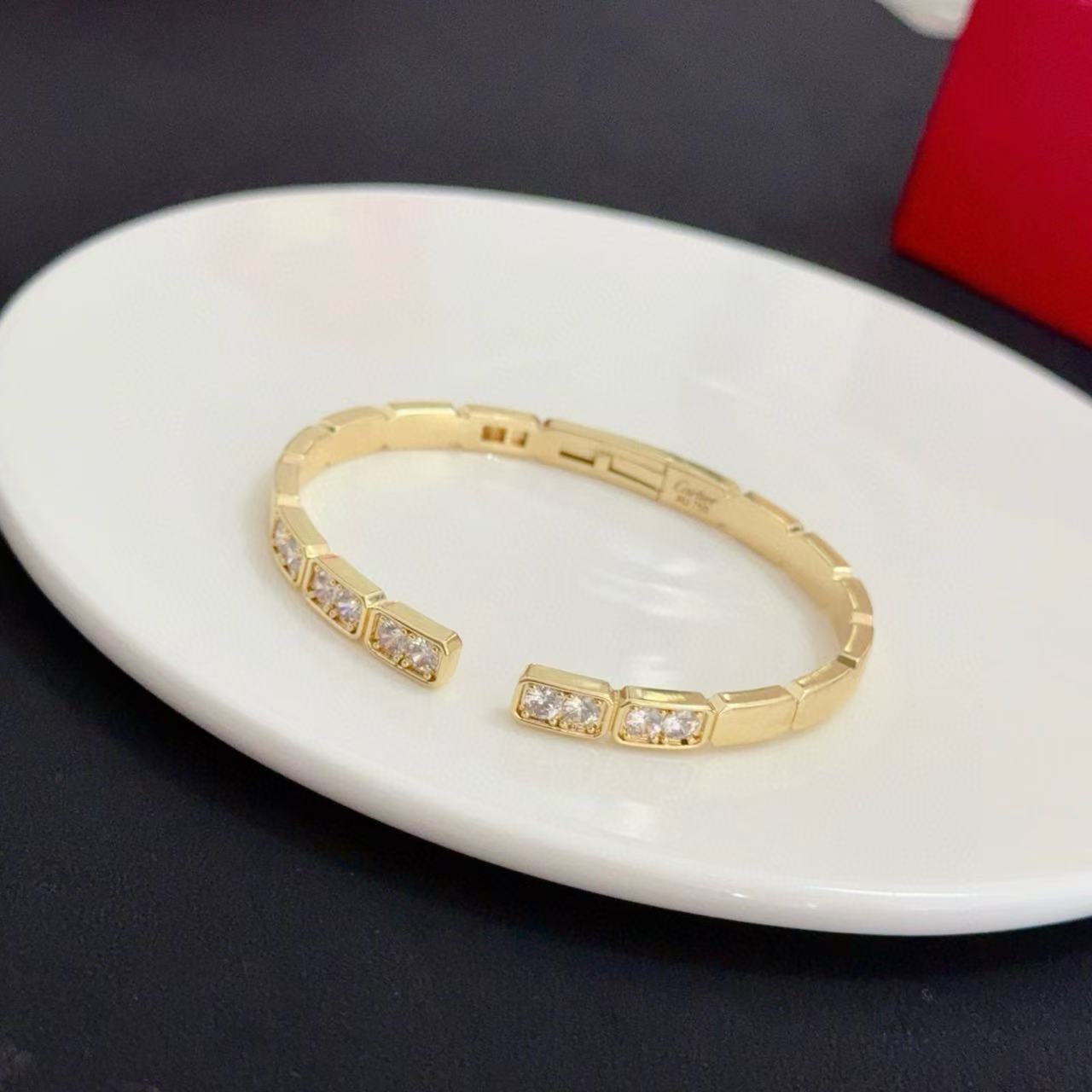 [Triumph Jewelry jewelrys]LOVE DIAMOND OPEN  BRACELET