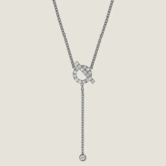 [Triumph Jewelry]FINESSE SILVER DIAMOND NECKLACE
