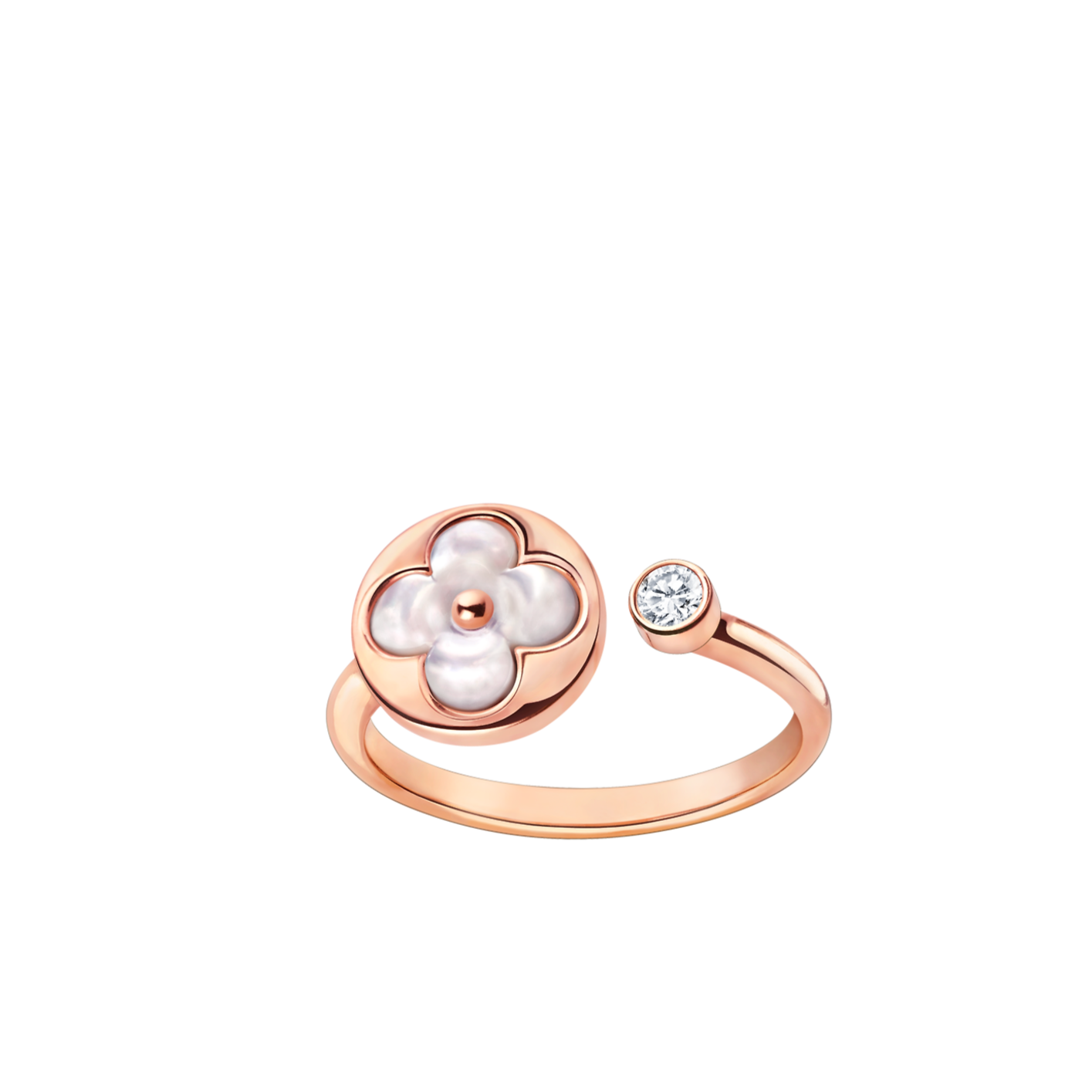 [Triumph Jewelry]SUN 1 DIAMOND PINK MOP RING